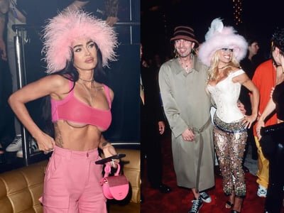 megan fox pamela anderson valentino rosa